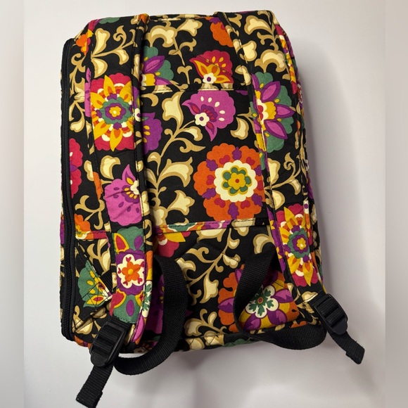 Vera Bradley Suzani Backpack w/ Side Laptop Sleeve, Quilted - Picture 3 of 15